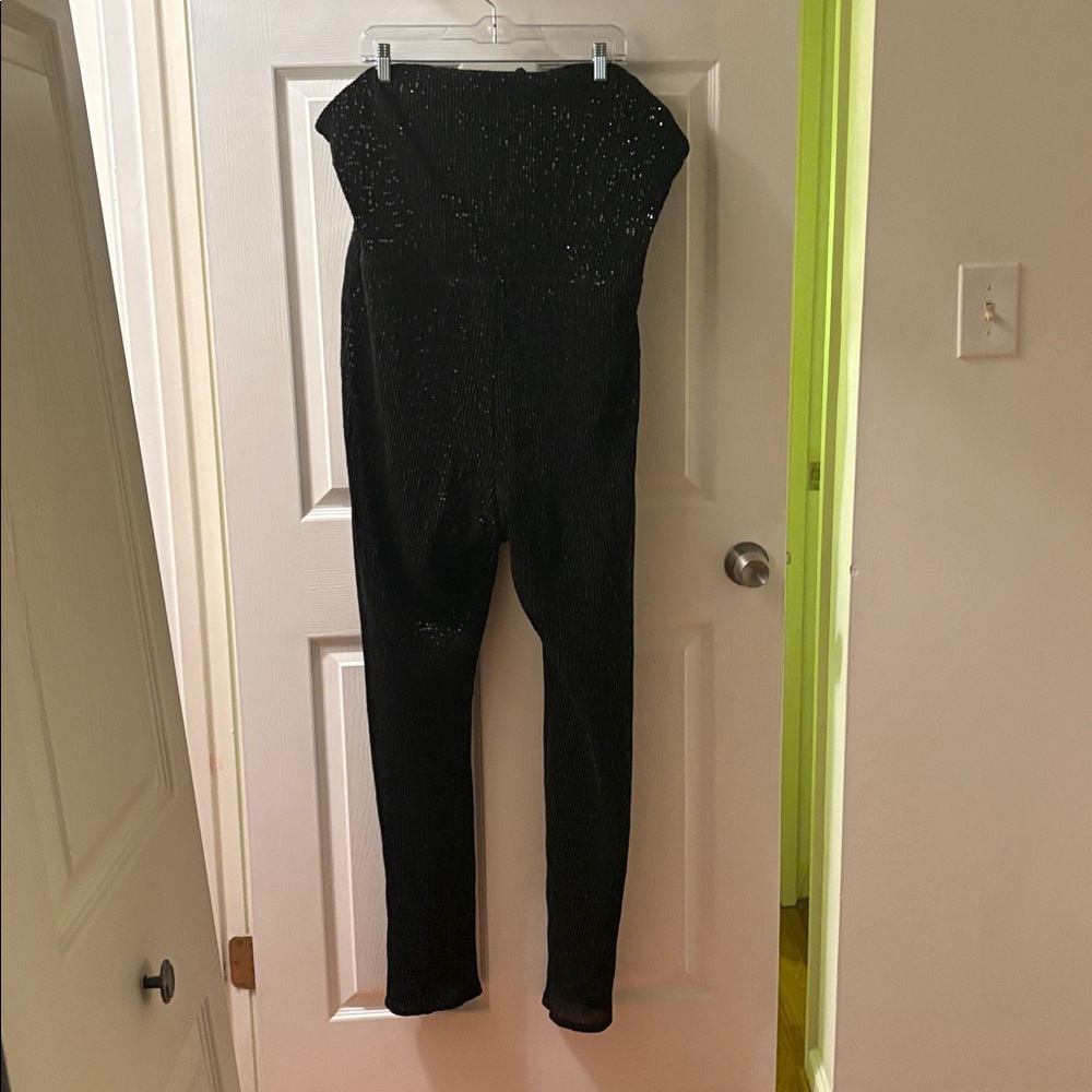 Wild fable sequin jump suit